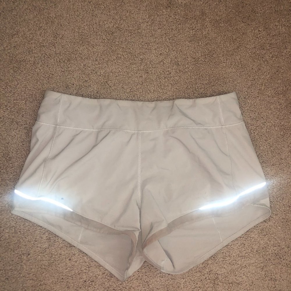 Lulu Lemon white shorts
